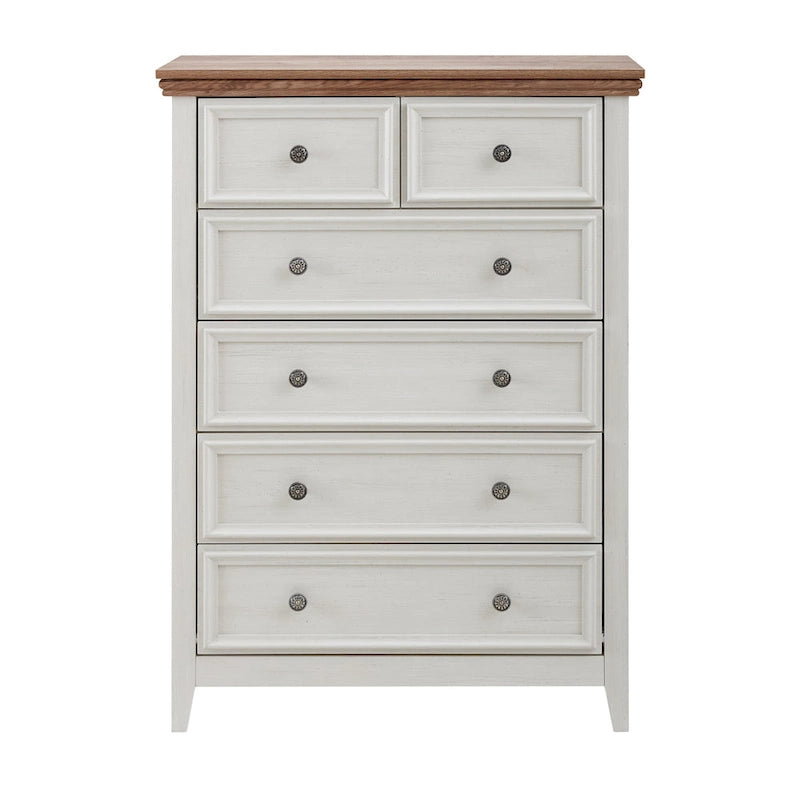 6-Drawer Dresser Cabinet with Chest of Drawers & Closet Organizer