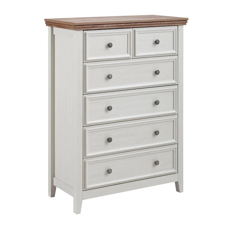 6-Drawer Dresser Cabinet with Chest of Drawers & Closet Organizer