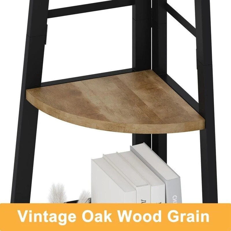 Tall Corner Bookshelf