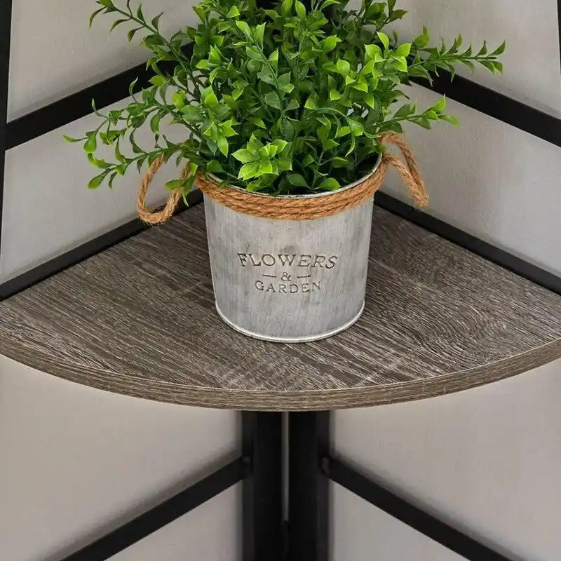 Tall Corner Bookshelf