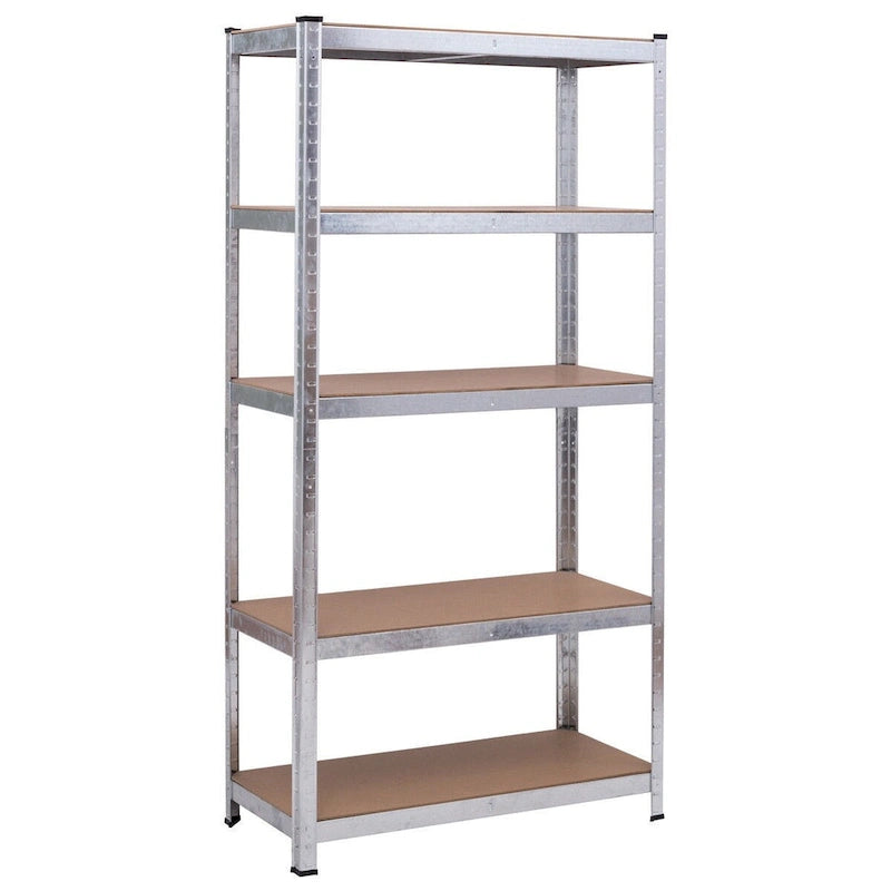 Heavy Duty 5-Shelf Adjustable Storage Rack - 35.5" x 15.76" x 71"