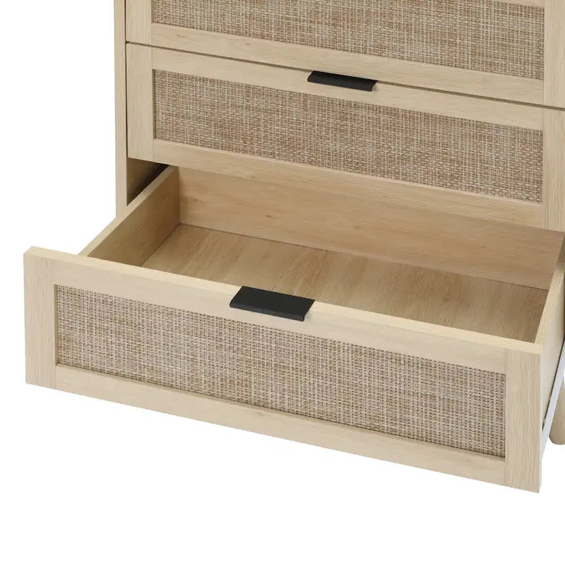 3 Drawer Rattan Cabinet for Bedroom & Living Room