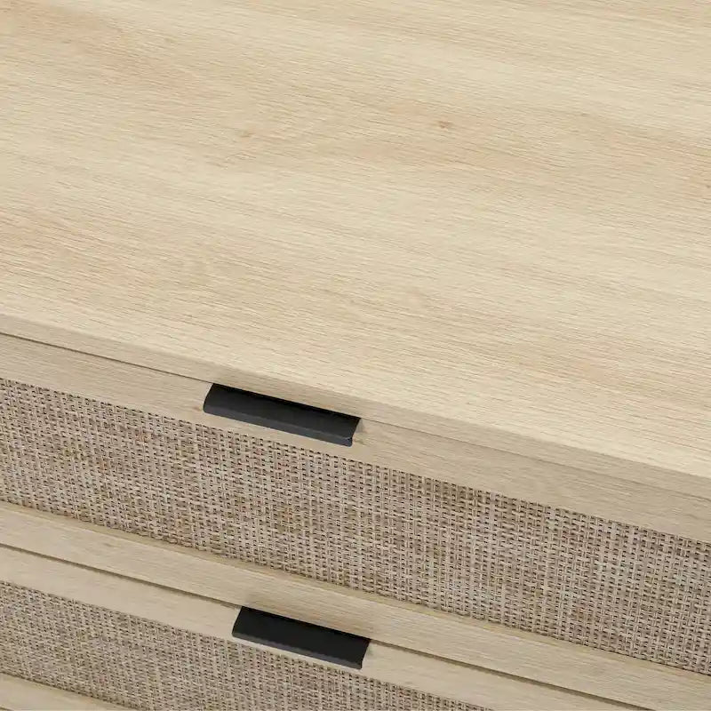 3 Drawer Rattan Cabinet for Bedroom & Living Room