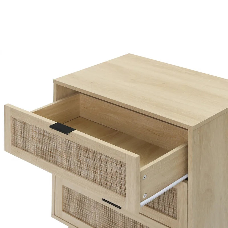 3 Drawer Rattan Cabinet for Bedroom & Living Room