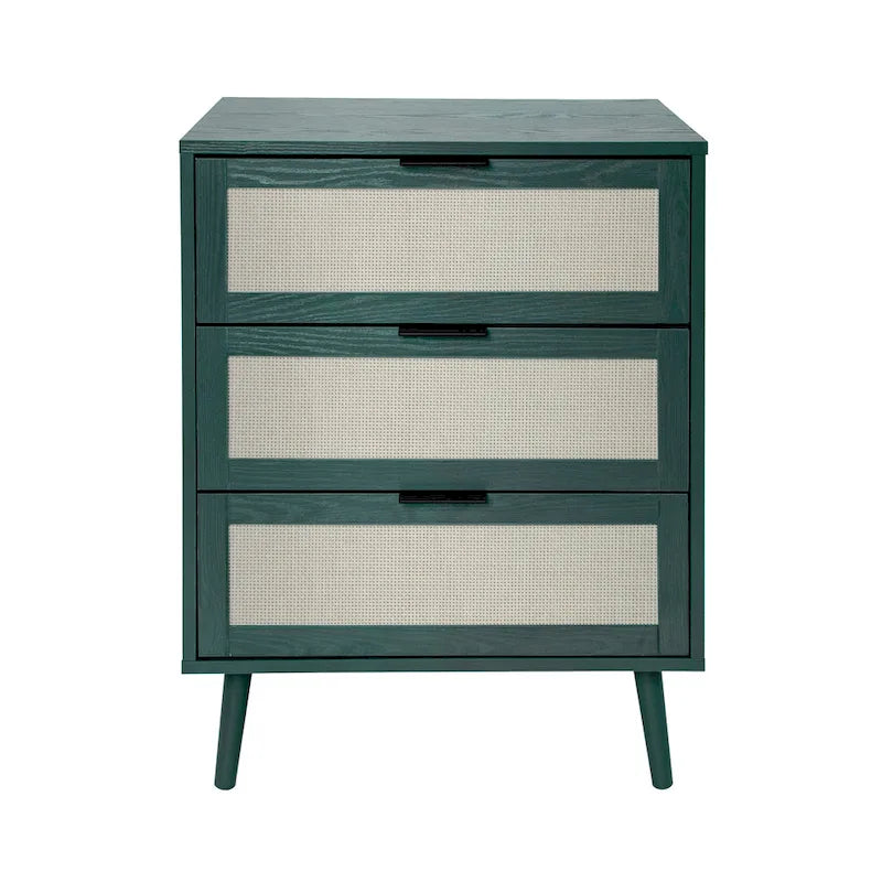 3 Drawer Rattan Cabinet for Bedroom & Living Room