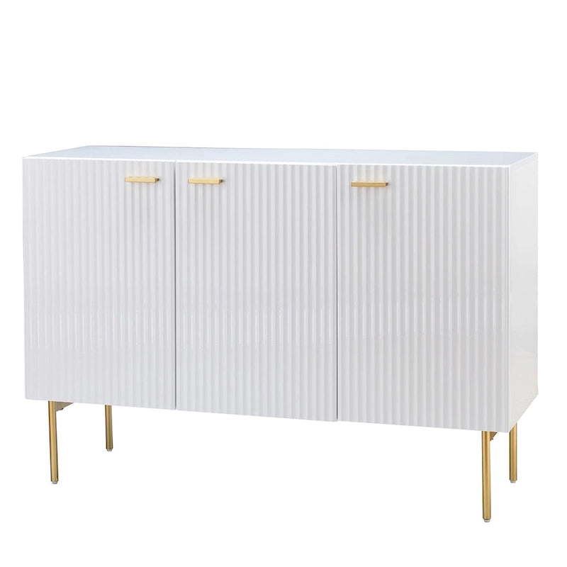 Multifunctional 47" Buffet Sideboard Cabinet with 3 Doors