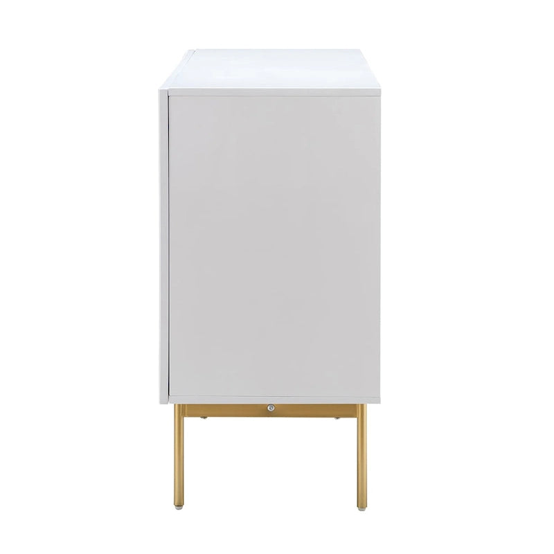 Multifunctional 47" Buffet Sideboard Cabinet with 3 Doors