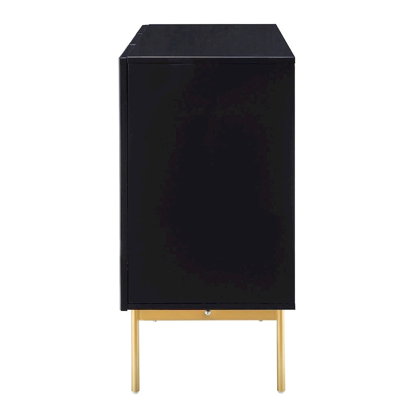 Multifunctional 47" Buffet Sideboard Cabinet with 3 Doors