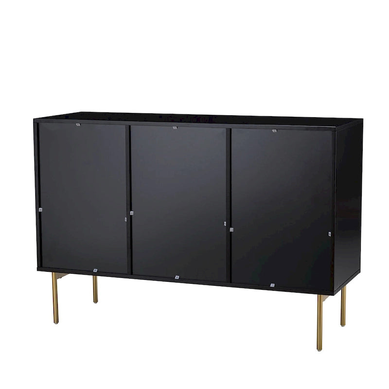 Multifunctional 47" Buffet Sideboard Cabinet with 3 Doors
