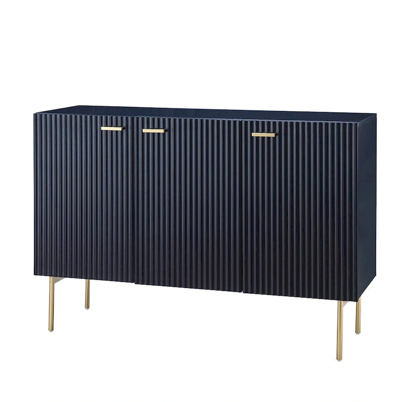 Multifunctional 47" Buffet Sideboard Cabinet with 3 Doors