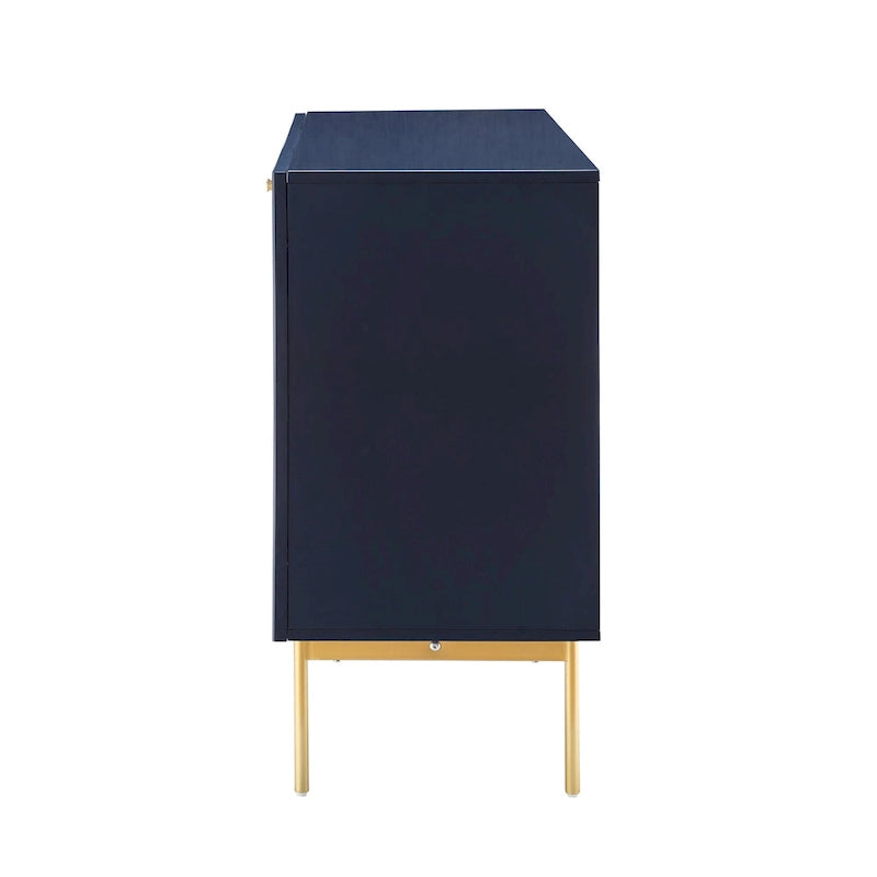 Multifunctional 47" Buffet Sideboard Cabinet with 3 Doors