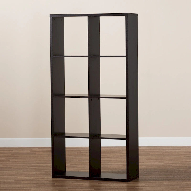 Modern 8-Cube Multipurpose Storage Shelf