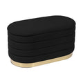 Velvet Storage Bench