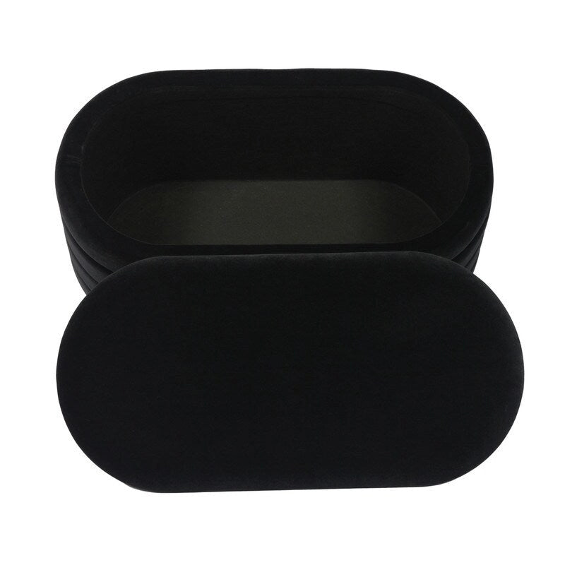 Velvet Storage Bench