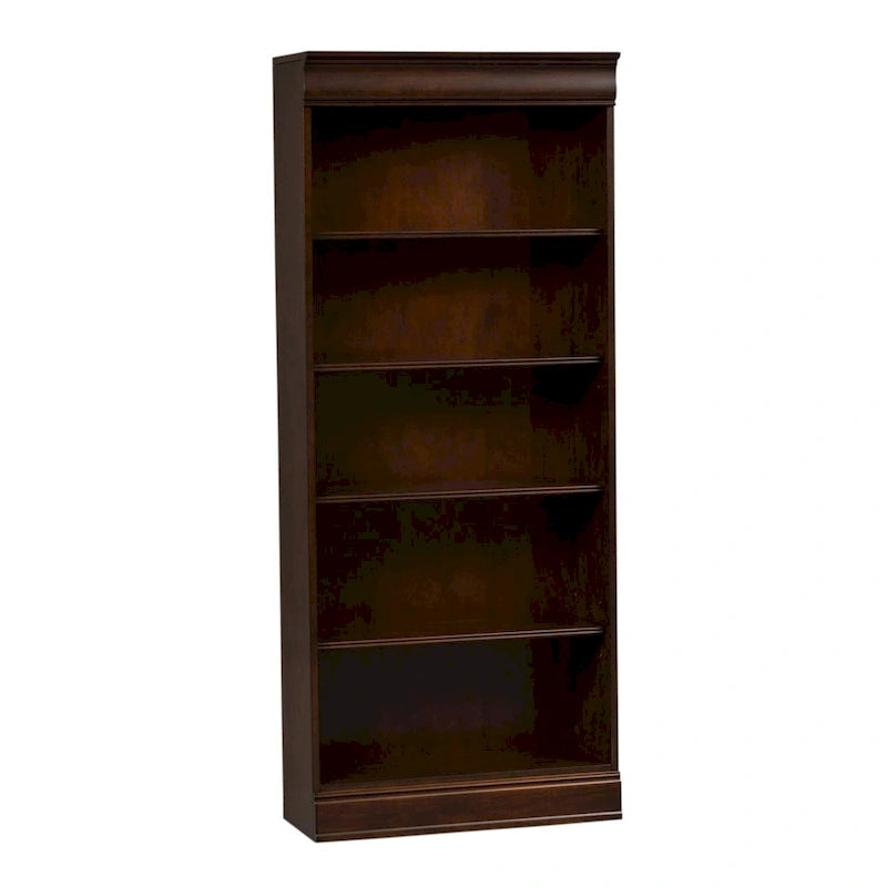 Cognac Jr Executive 72-Inch Bookcase