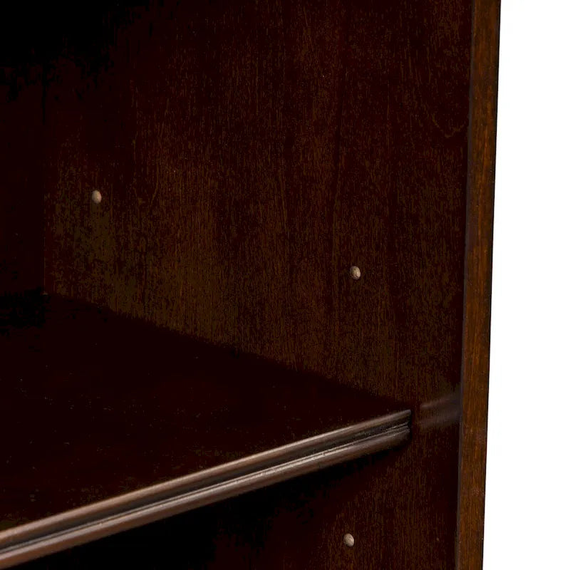 Cognac Jr Executive 72-Inch Bookcase