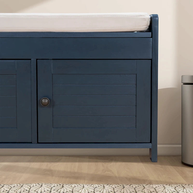 43.5" Storage Bench with Linen Cushion
