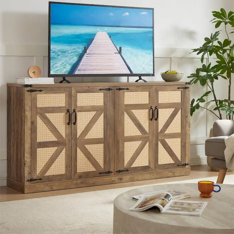 Rustic Style Storage Cabinet