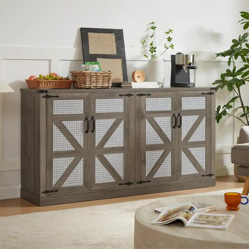 Rustic Style Storage Cabinet