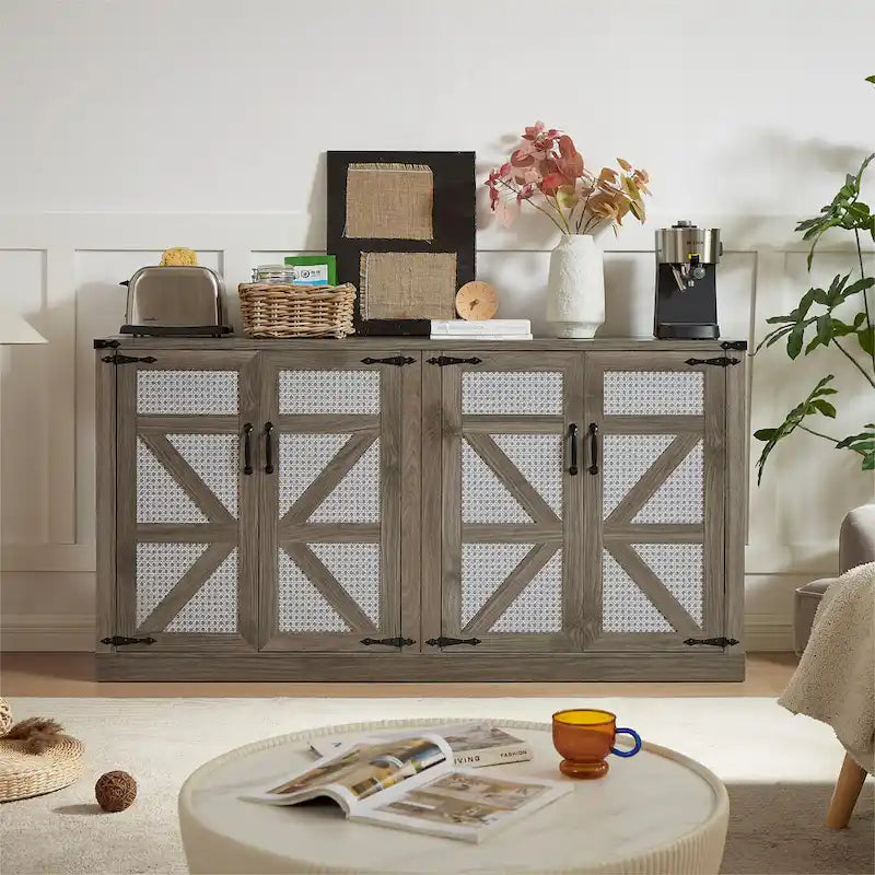 Rustic Style Storage Cabinet
