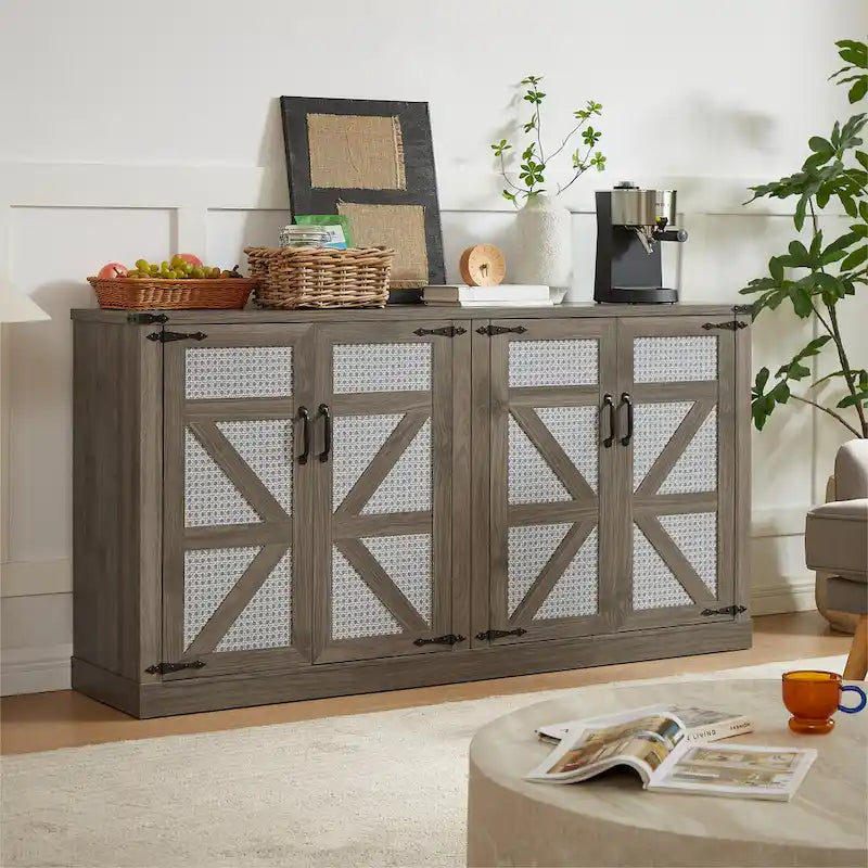 Rustic Style Storage Cabinet