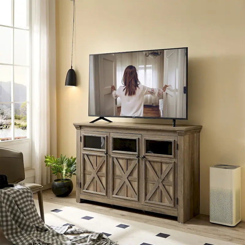 3-Door Buffet Sideboard Cabinet
