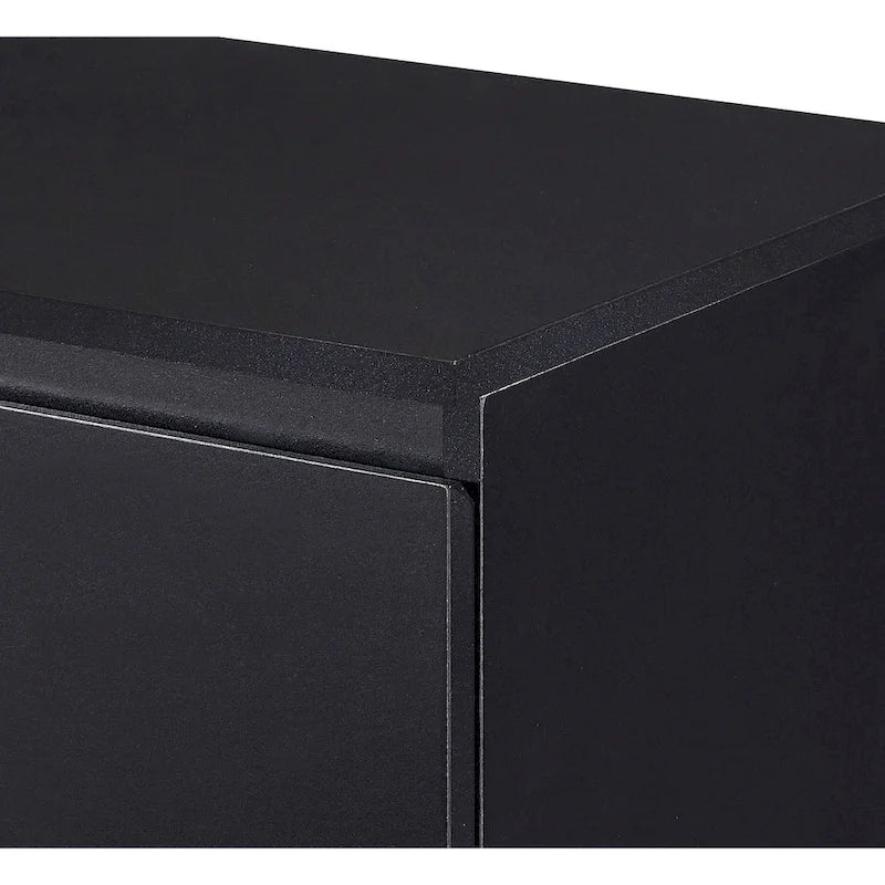 Two Door Sideboard with Gold Metal Legs for Living Room & Dining Room