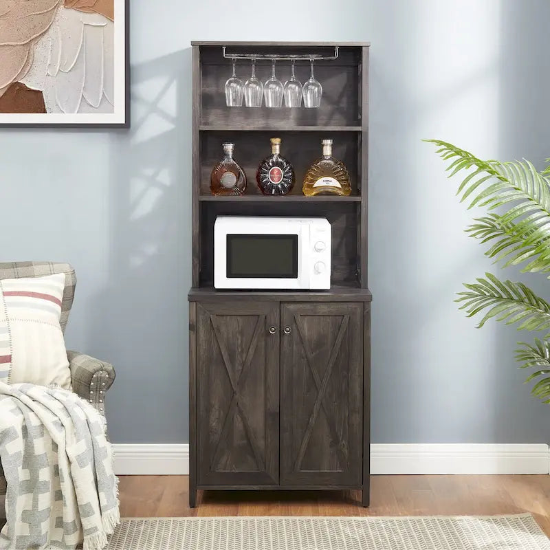 Farmhouse Bar Cabinet