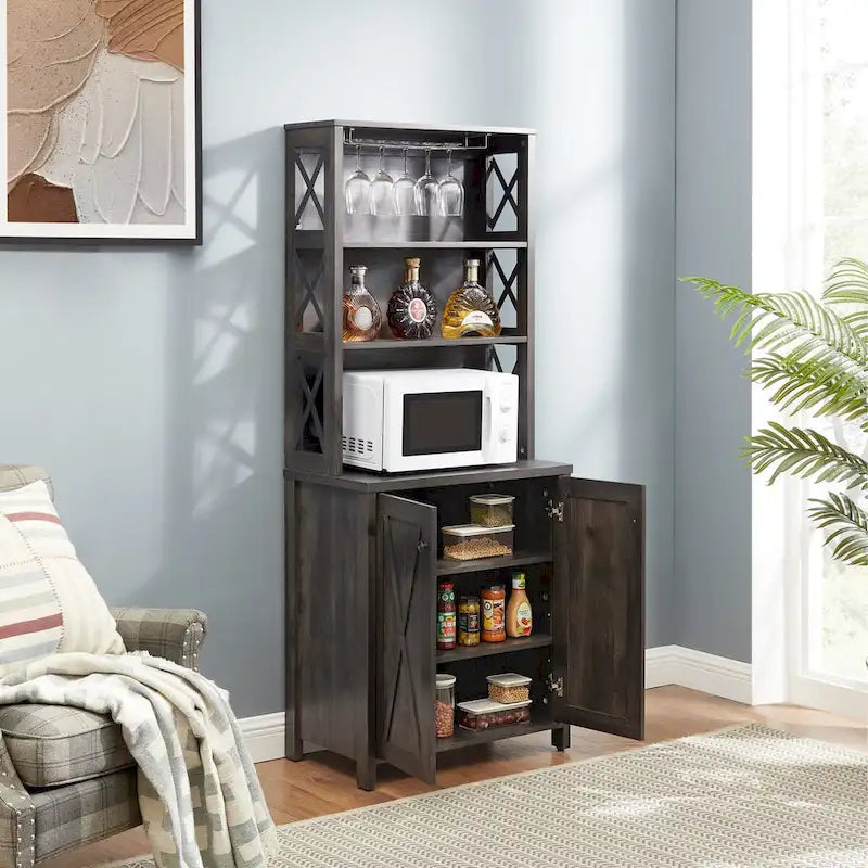 Farmhouse Bar Cabinet