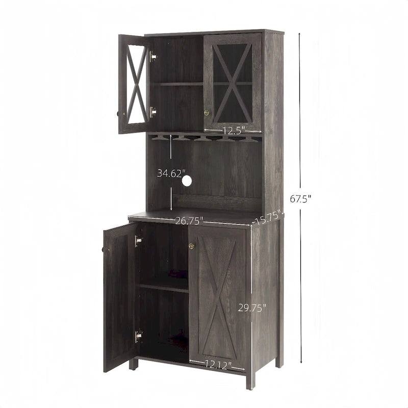 Farmhouse Bar Cabinet