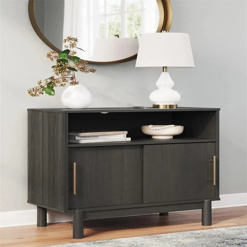 2 Door Accent Cabinet - 16" D x 31.63" W x 31.5" H