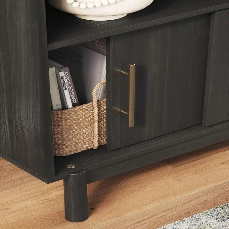 2 Door Accent Cabinet - 16" D x 31.63" W x 31.5" H