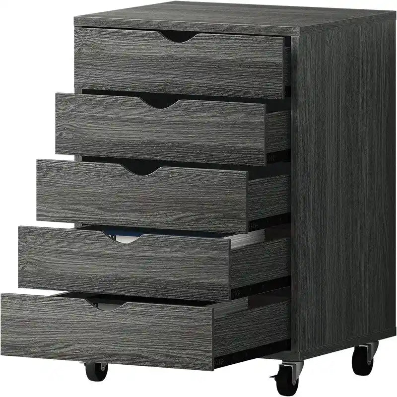 5-Drawer Mobile Cabinet