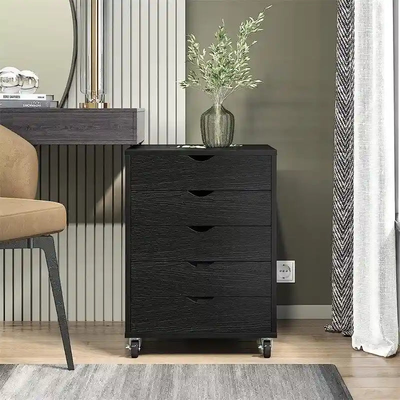 5-Drawer Mobile Cabinet