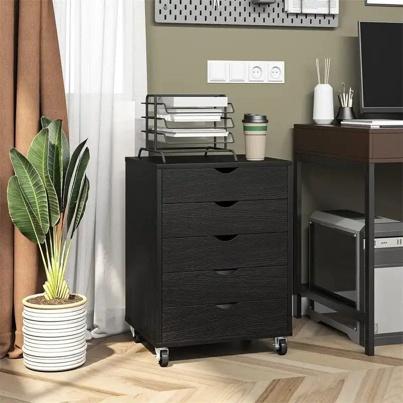 5-Drawer Mobile Cabinet