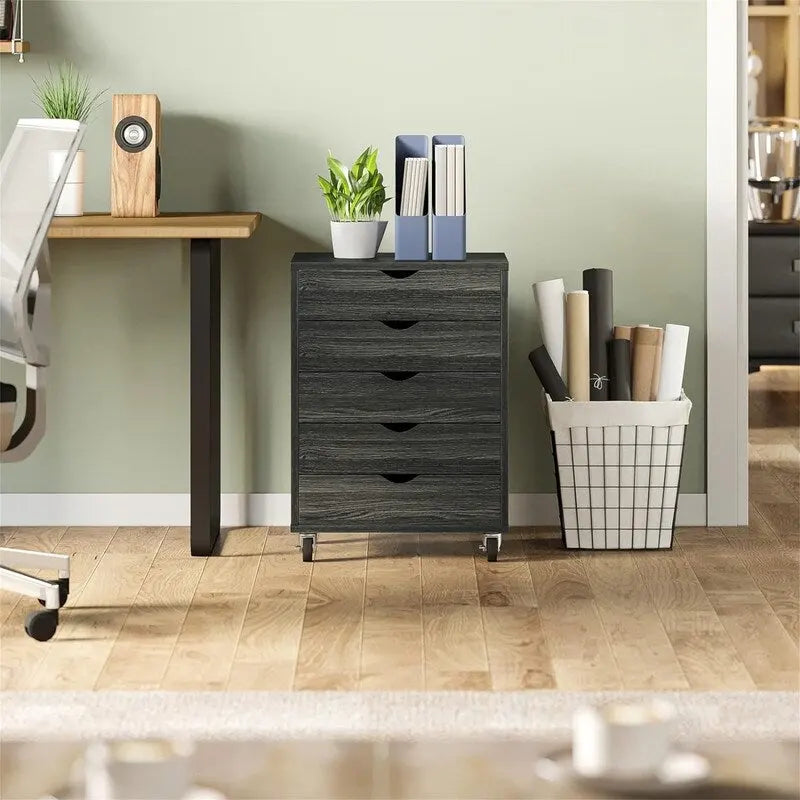 5-Drawer Mobile Cabinet