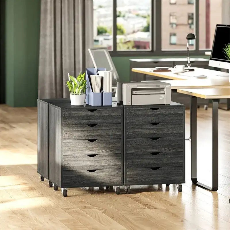 5-Drawer Mobile Cabinet