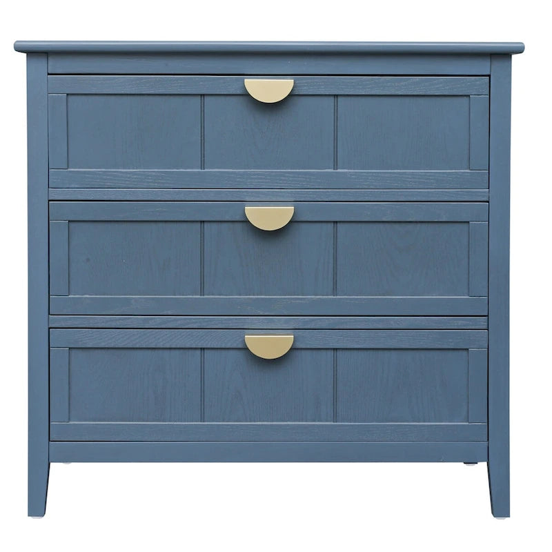 3 Drawer Cabinet, Suitable for Bedroom, Living Room and Entryway