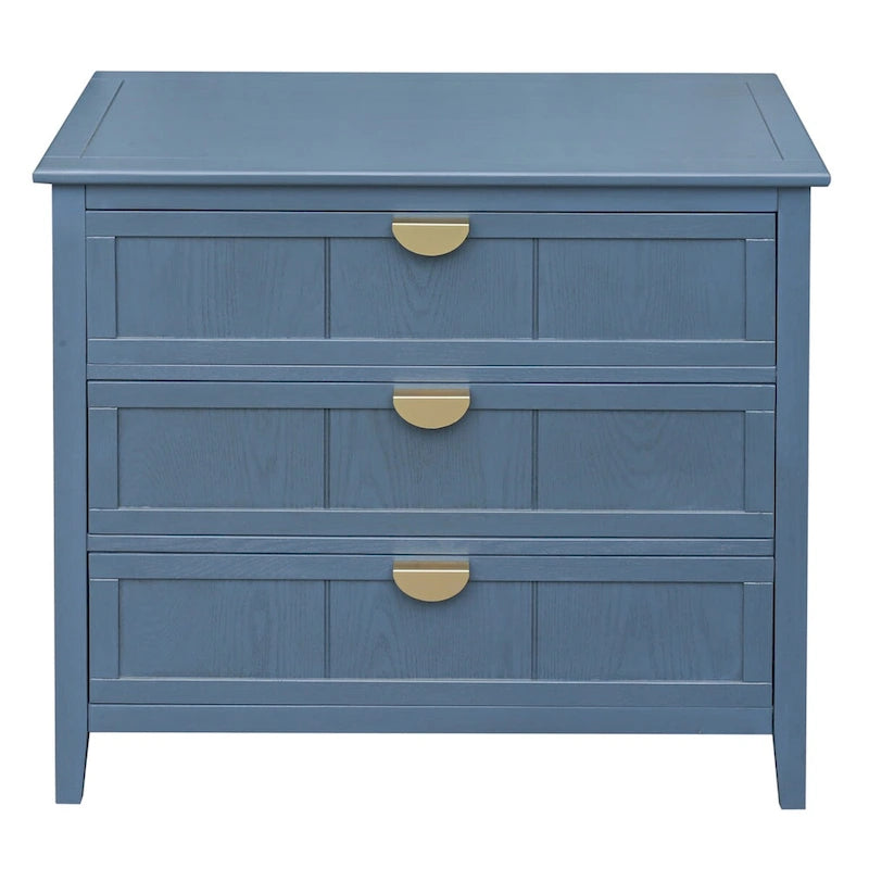 3 Drawer Cabinet, Suitable for Bedroom, Living Room and Entryway