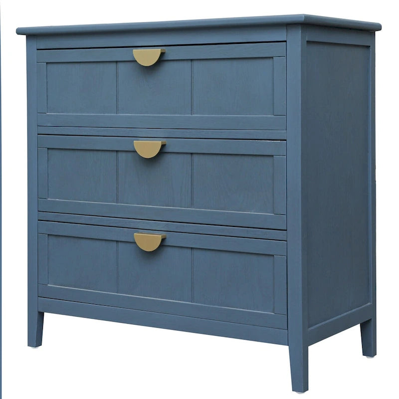 3 Drawer Cabinet, Suitable for Bedroom, Living Room and Entryway