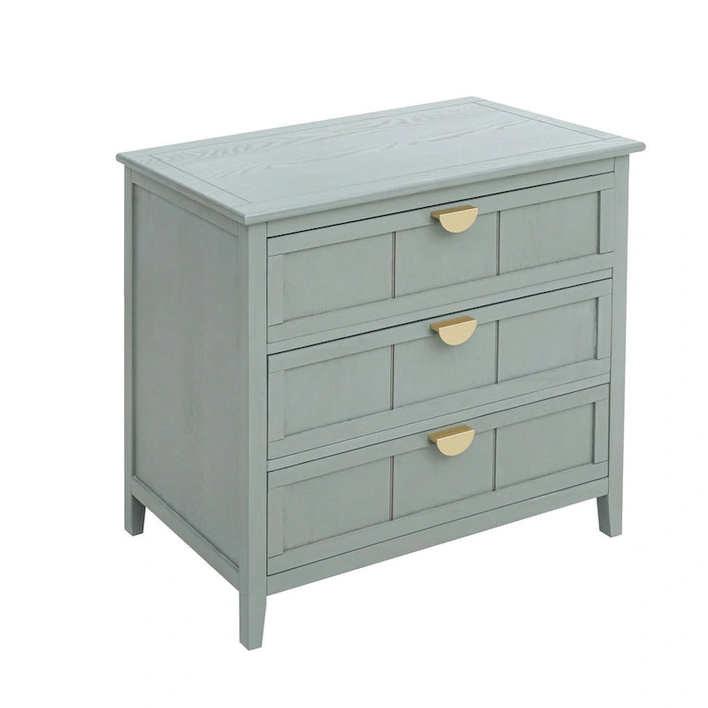 3 Drawer Cabinet, Suitable for Bedroom, Living Room and Entryway
