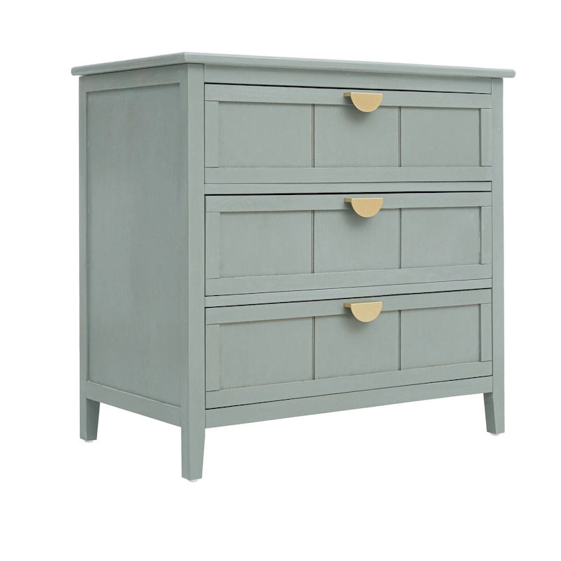 3 Drawer Cabinet, Suitable for Bedroom, Living Room and Entryway