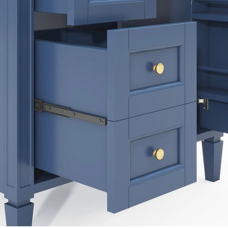 Bathroom Vanity with Top, Sink and Tip-Out Drawer