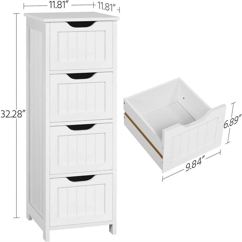 Bathroom Storage Cabinet with Drawers