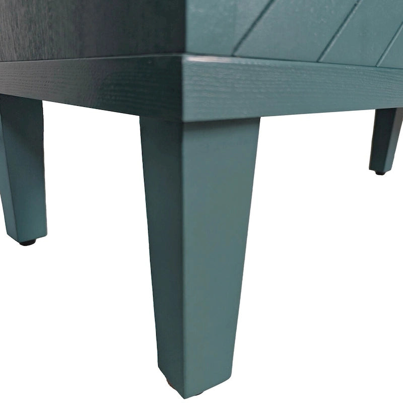 4-Door Storage Cabinet with Adjustable Shelf