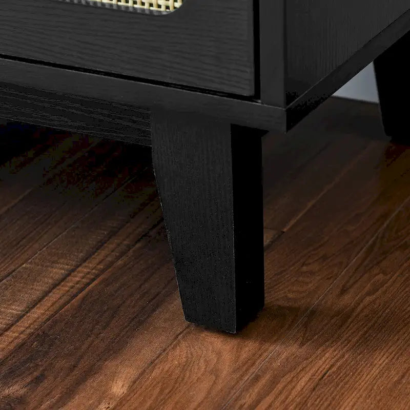 6-Drawer Rattan Storage Cabinet